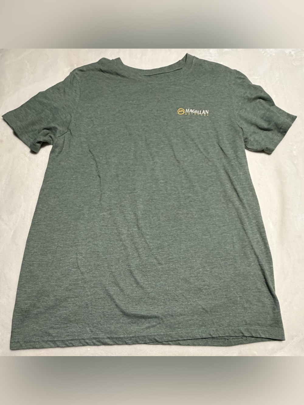 Magellan Outdoors Men’s Green Short-Sleeve Logo Tee